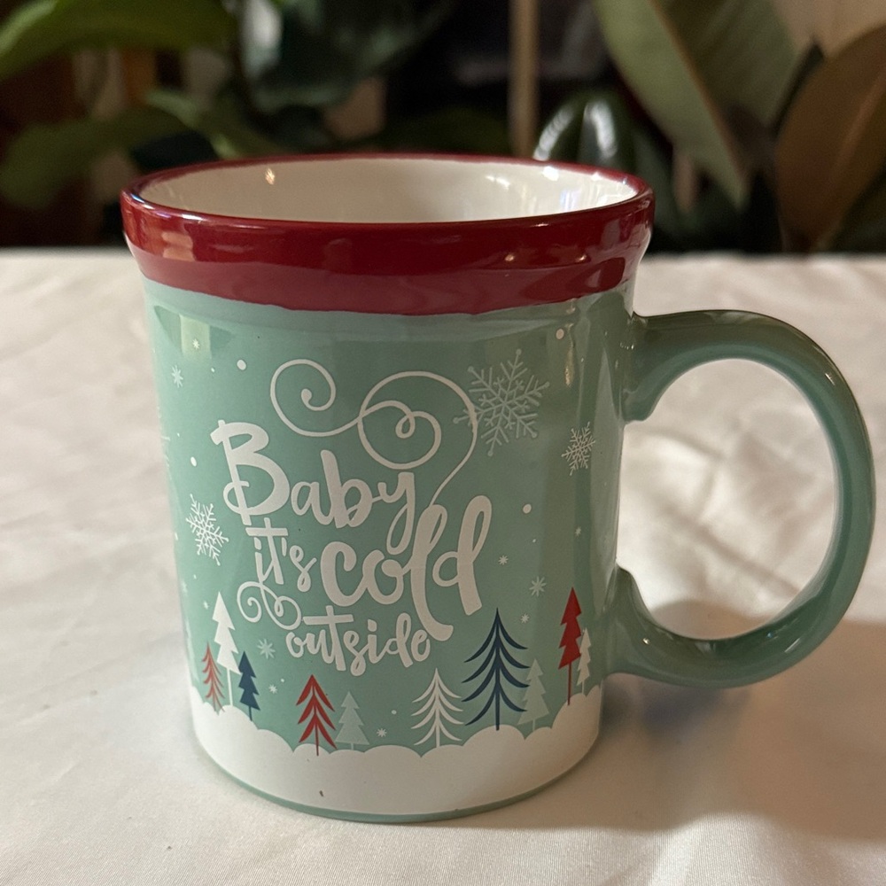 Baby It's Cold Outside DesignPac Mug Coffee Cocoa Tea Winter Holiday Christmas